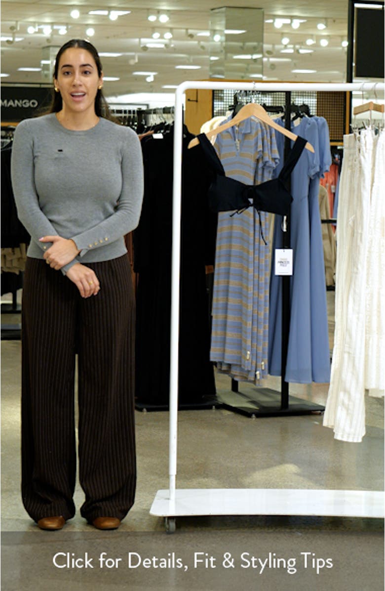 Freefall Tie Front Bikini Top, sales video thumbnail