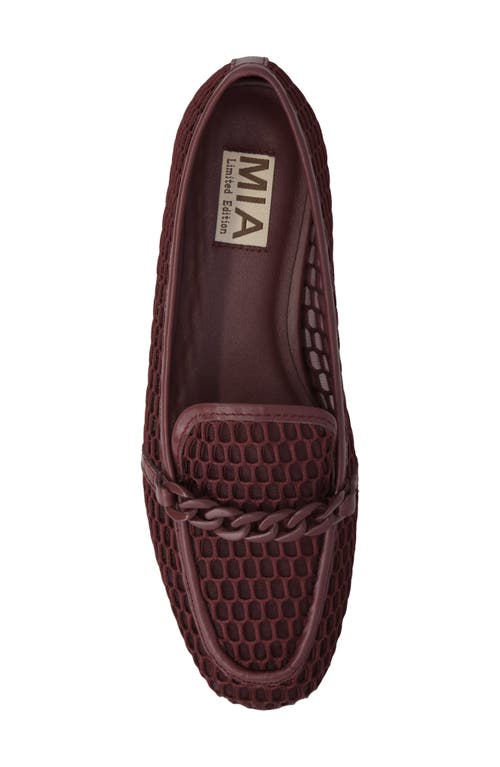 Mia Bailee Mesh Loafer In Animal Print