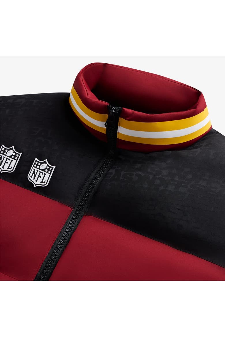 Unisex  Burgundy Washington Commanders Team Puffer Vest, Alternate, color, Burgundy