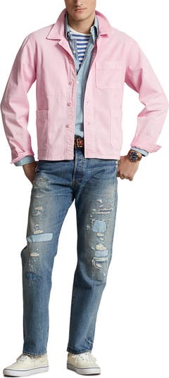 Rustic Twill Shirt Jacket