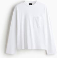 H&M Loose Fit Long-sleeved Jersey Top