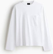 H&M Loose Fit Long-sleeved Jersey Top