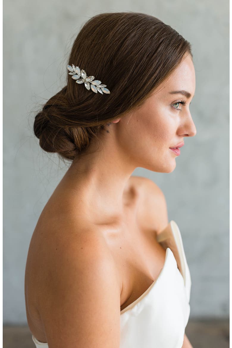 Fiorella Comb, Alternate, color, SILVER