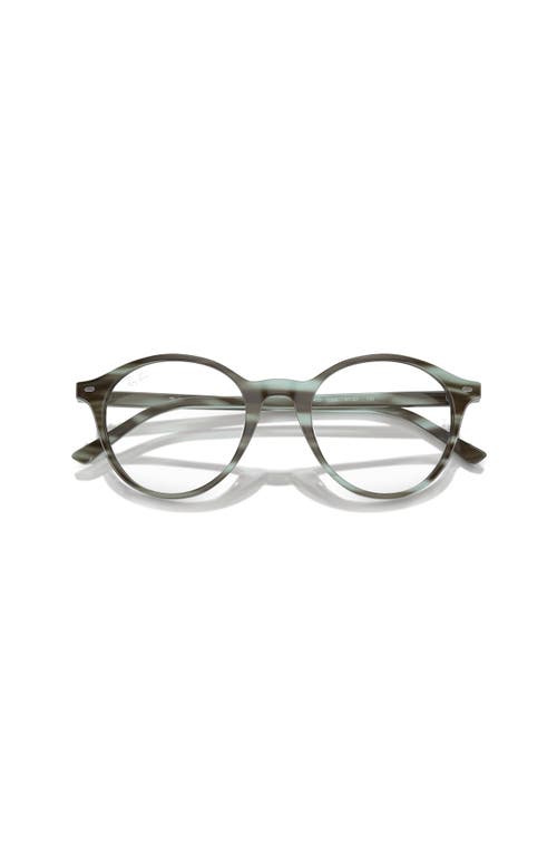 Ray Ban Ray-ban 51mm Phantos Optical Glasses In Green