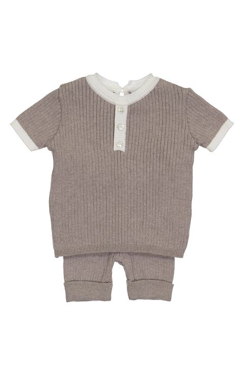 Knit Henley & Pants Set (Baby)