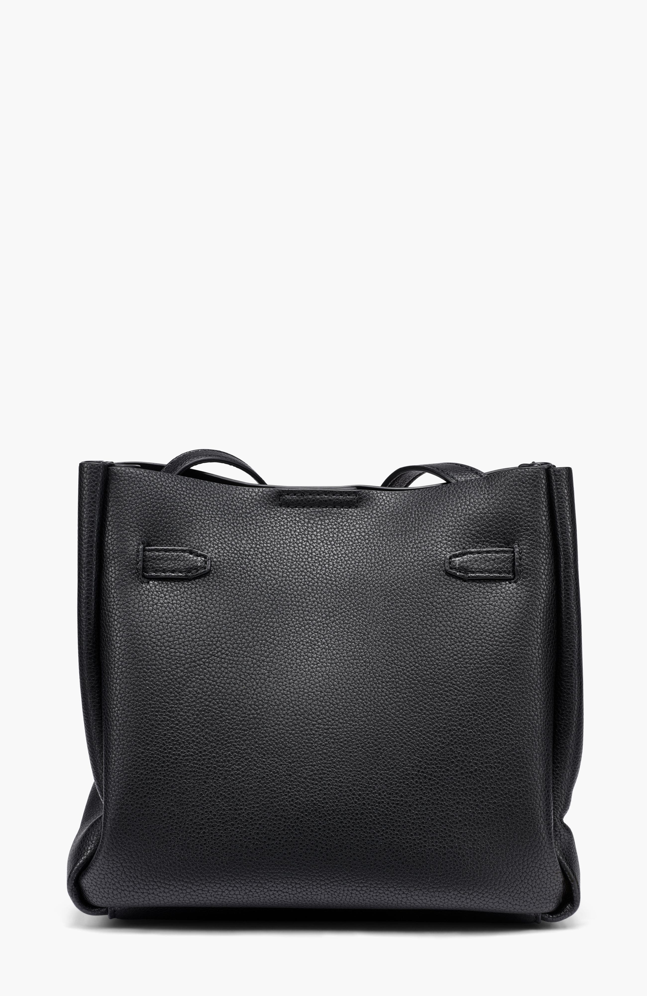 DKNY Bryar Crossbody, Alternate, color, Black/Silver