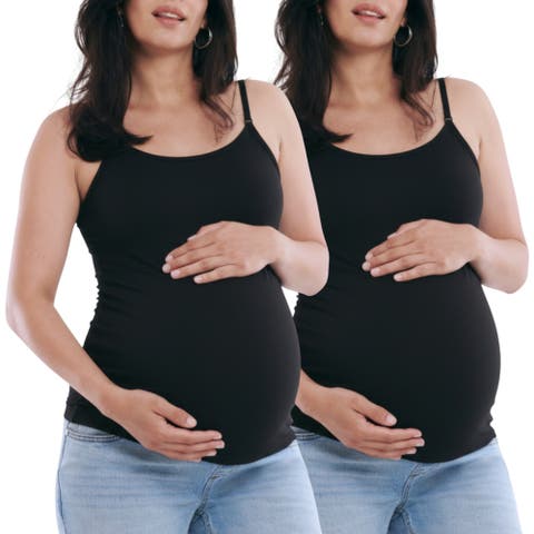Clip Down Nursing Tank Top Cami - 2 Pack