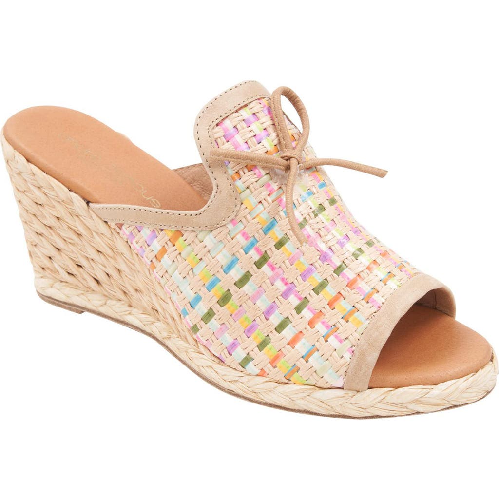 Andre Assous André Assous Nilla Wedge In Natural Multi