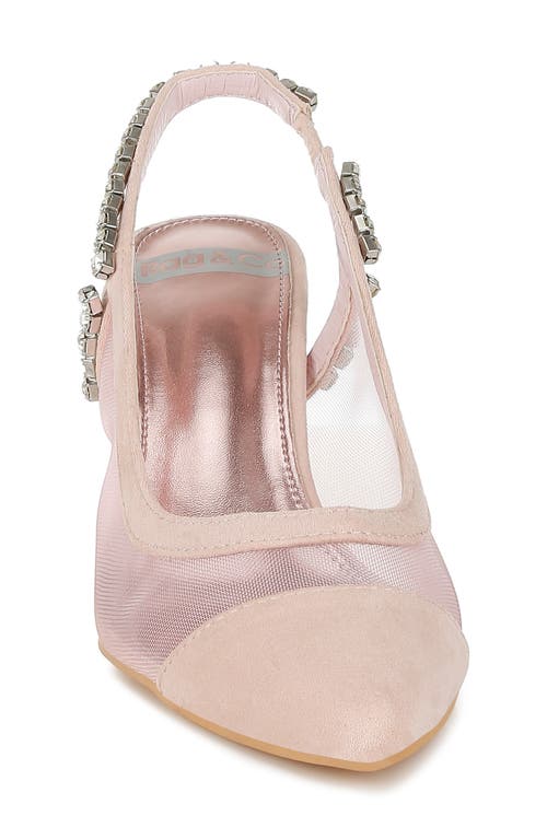 Rag & Co Yaga Slingback Pump In Pink