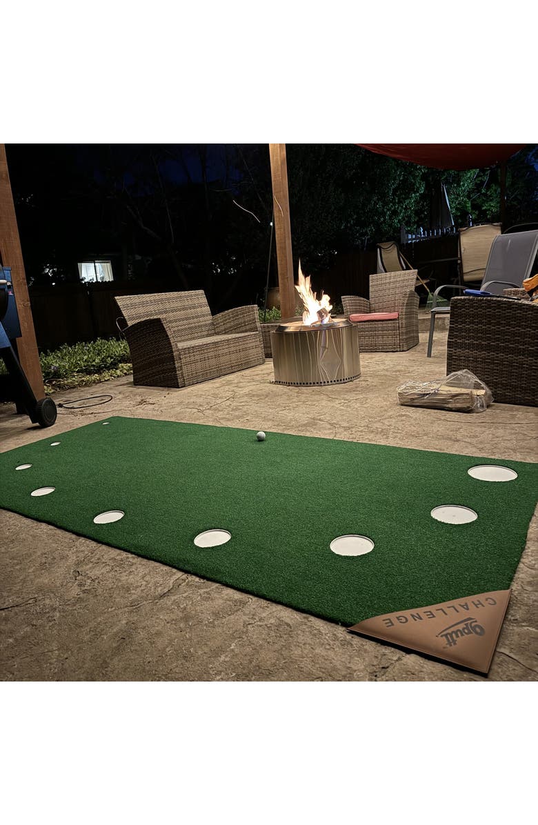 9Putt Golf Putting Mat 8X4 Feet, Alternate, color, Multicolored