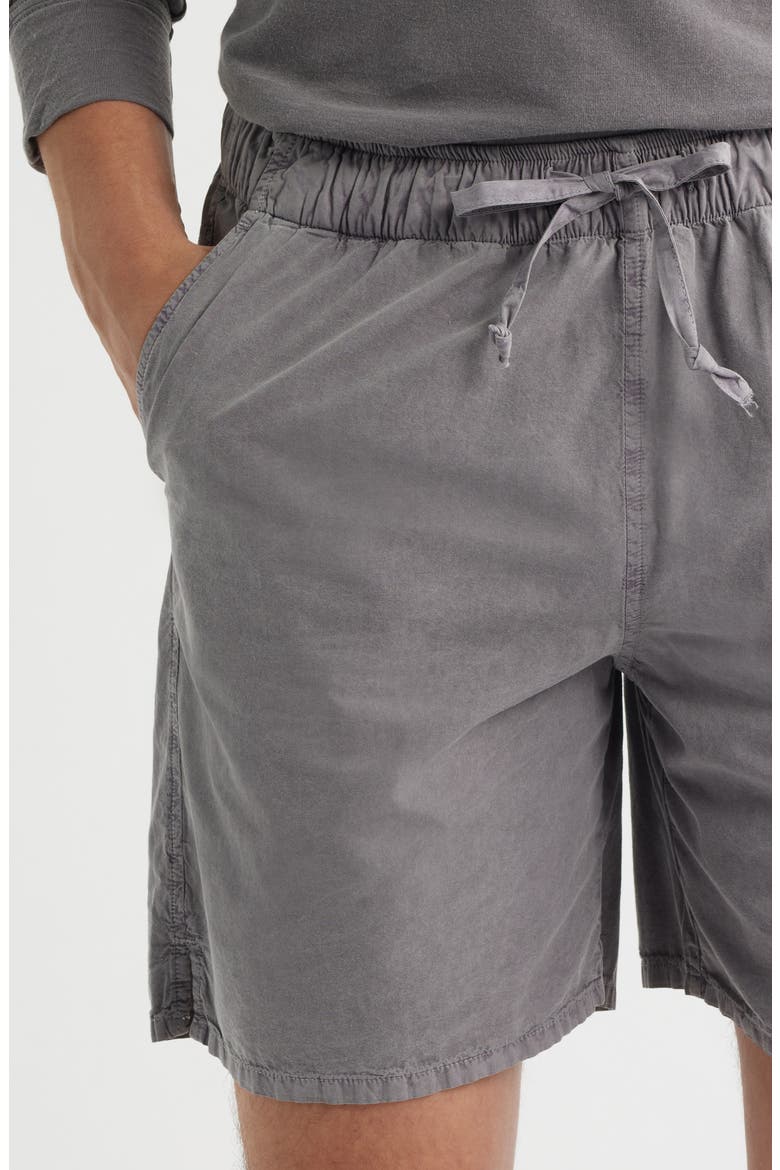 Air Organic Cotton Drawstring Shorts, Alternate, color, SILVER