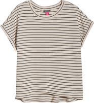 Vince Camuto Stripe High Low Tee