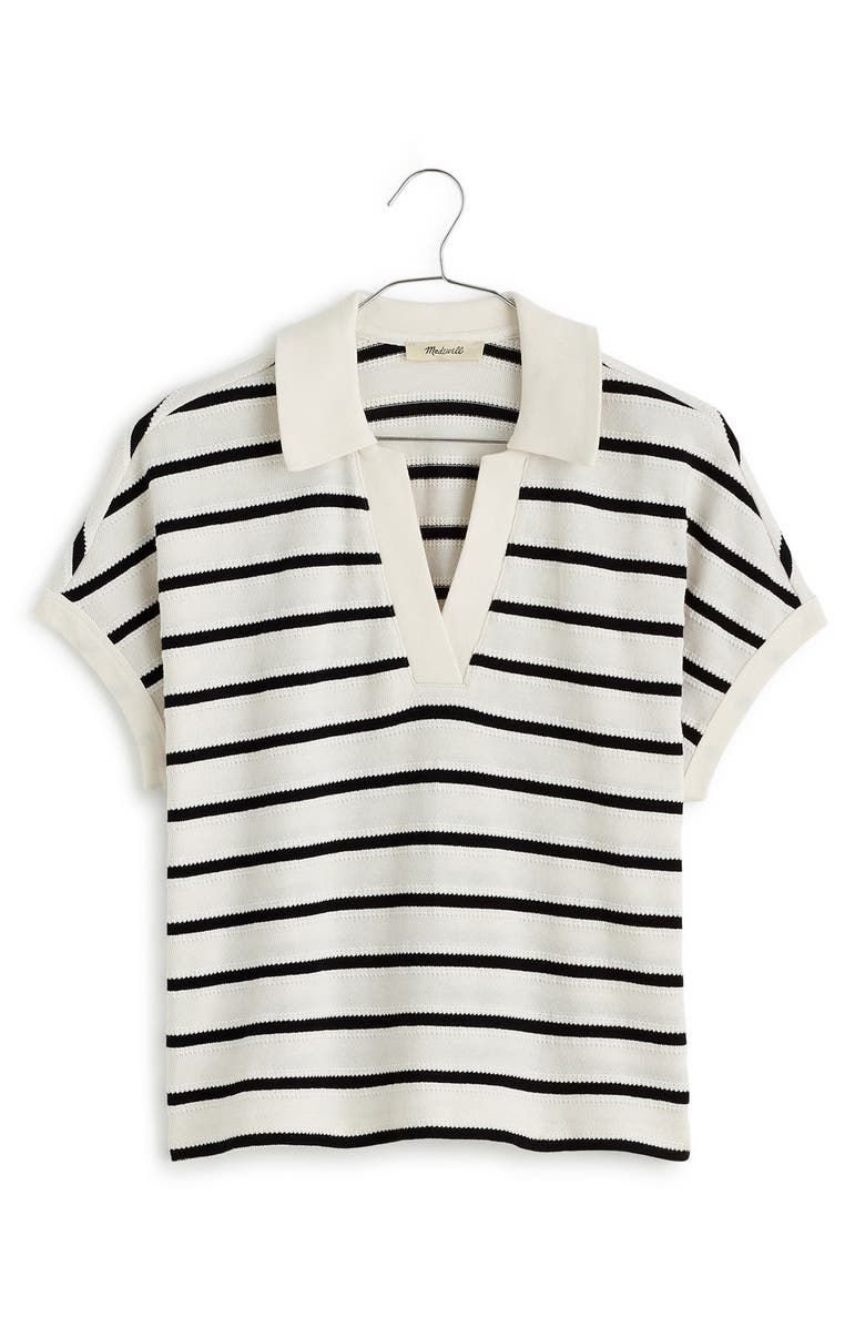 Madewell Relaxed Stripe Polo, Alternate, color,