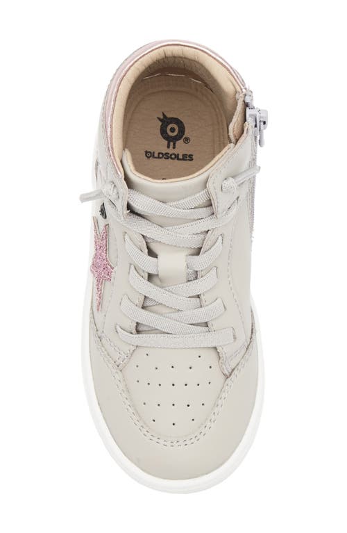 Old Soles Kids' Starling Metallic High Top Sneaker In Metallic