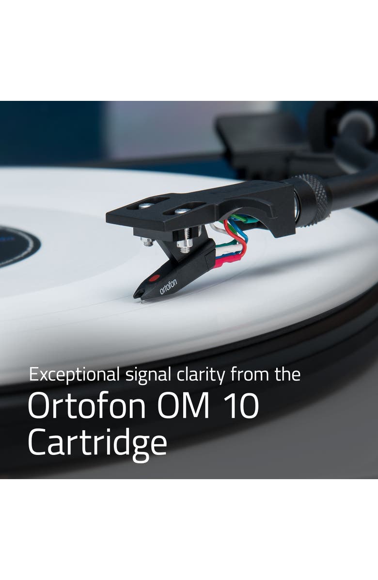 Fluance Reference High Fidelity Vinyl Turntable Record Player Ortofon Cartridge, Alternate, color, Piano White