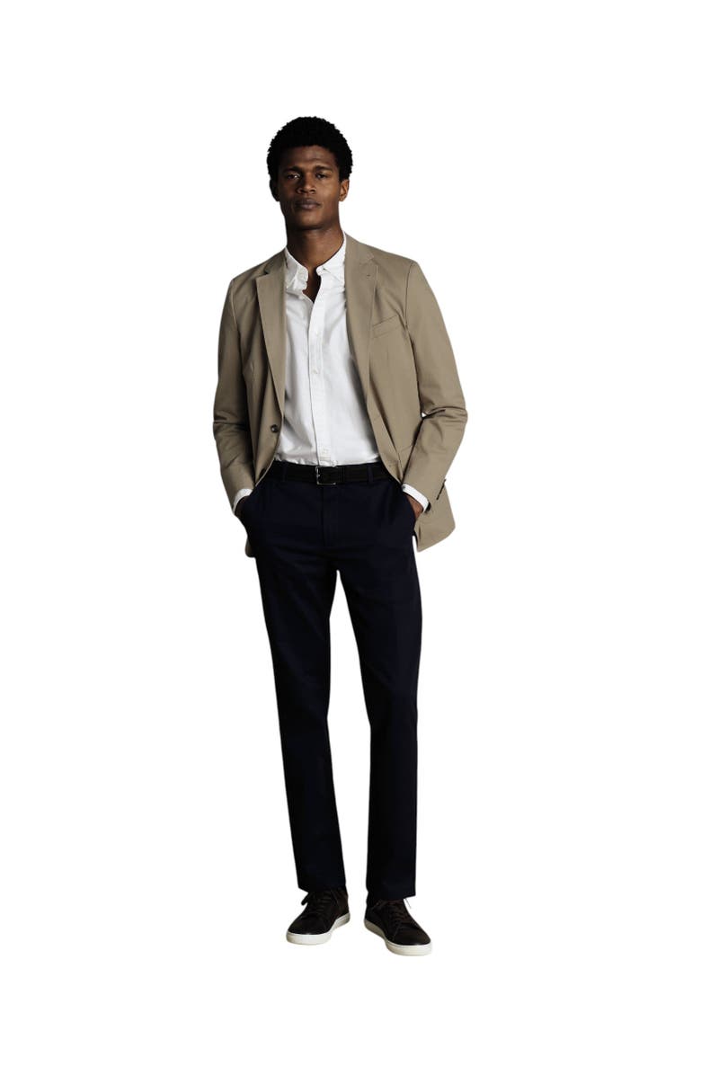 Charles Tyrwhitt Cotton Stretch Jacket, Alternate, color, Stone