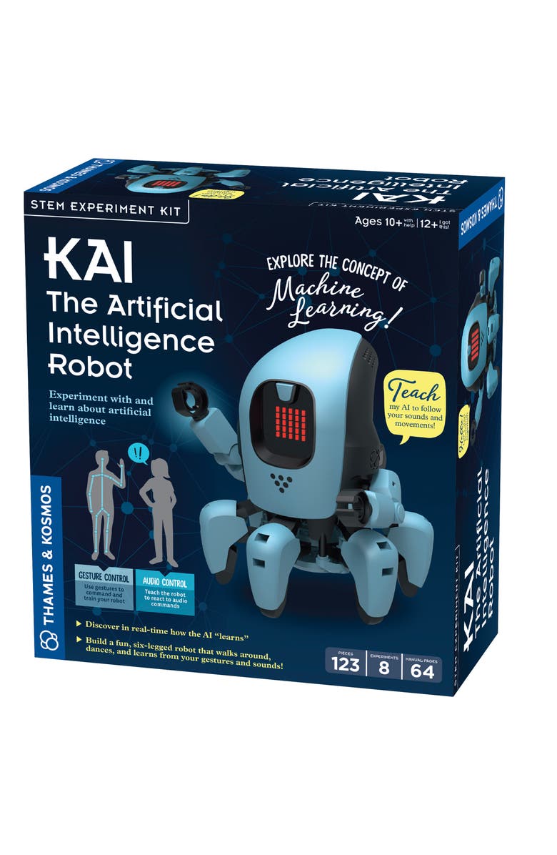 Thames & Kosmos KAI The Artificial Intelligence Robot Kit, Main, color, Multi