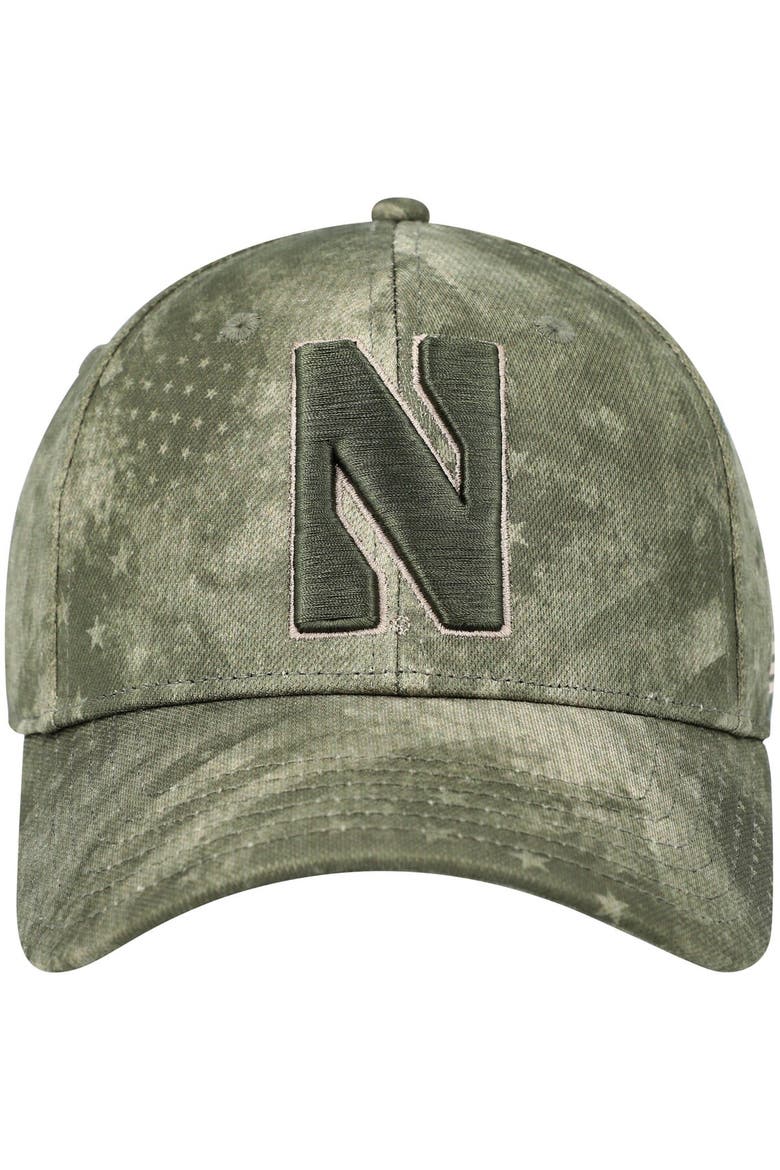 Men's Under Armour Camo Northwestern Wildcats Blitzing Performance Adjustable Hat, Alternate, color, Camo
