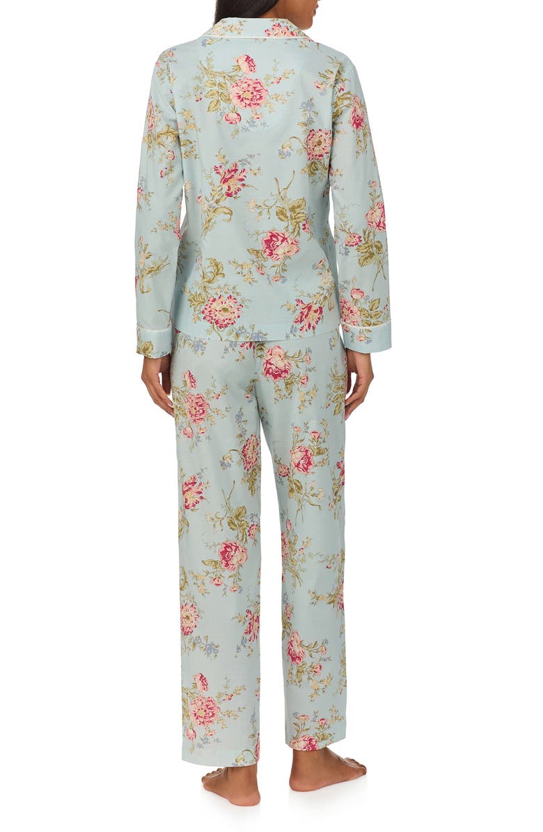 Lauren Ralph Lauren Print Cotton Blend Pajamas, Alternate, color,
