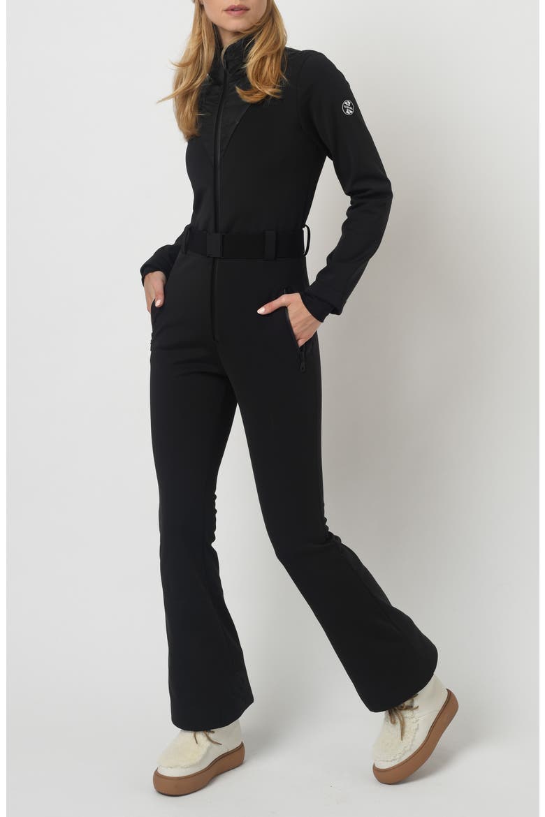 Lottie Ski Suit, Main, color, Black