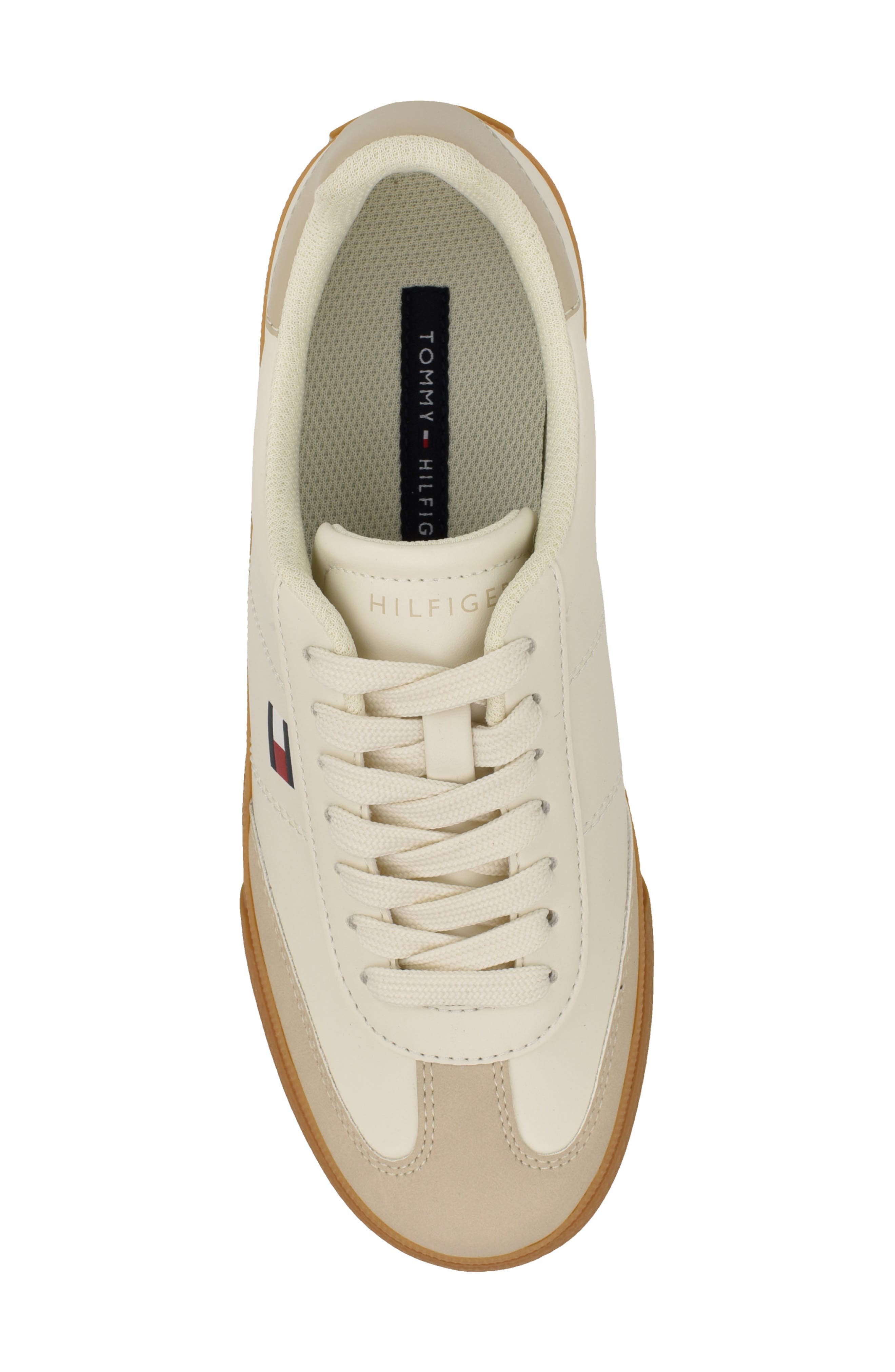 Lazsie Lace-Up Sneaker, Alternate, color, IVORY