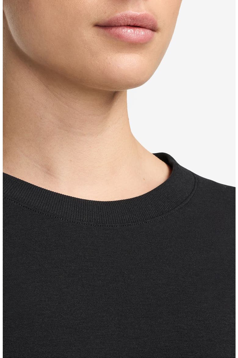 One Relaxed Dri-FIT Crop Top, Alternate, color, 010 010 BLACK/CLEAR