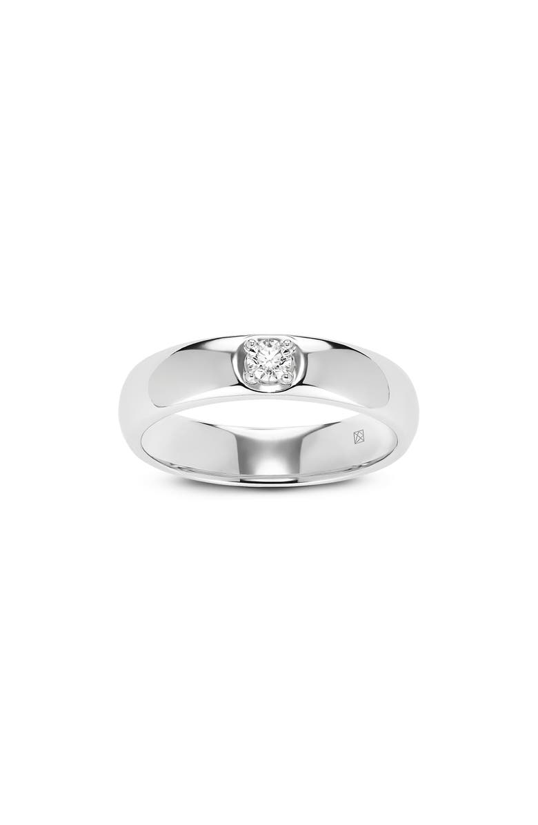 LIGHTBOX 0.1-Carat The Inset Solitaire Lab Grown Diamond Ring, Alternate, color,