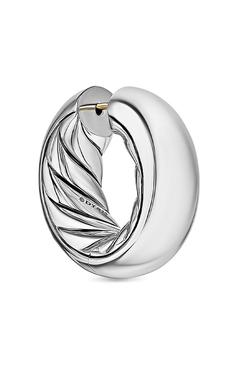 David Yurman DY Mercer<sup>®</sup> Hoop Earrings in Sterling Silver, 9mm, Alternate, color, Silver