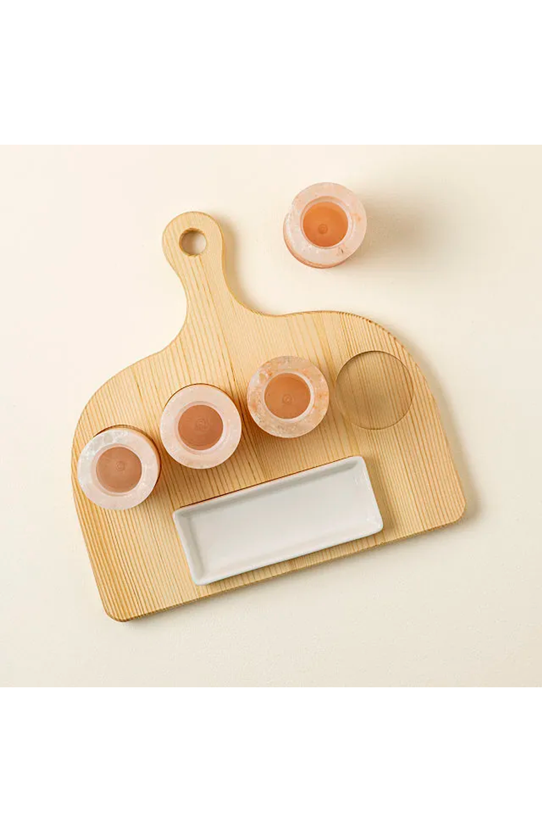 Uncommon Goods Himalayan Salt Tequila Glasses- Set of 4 by The Spice Lab, Alternate, color, 