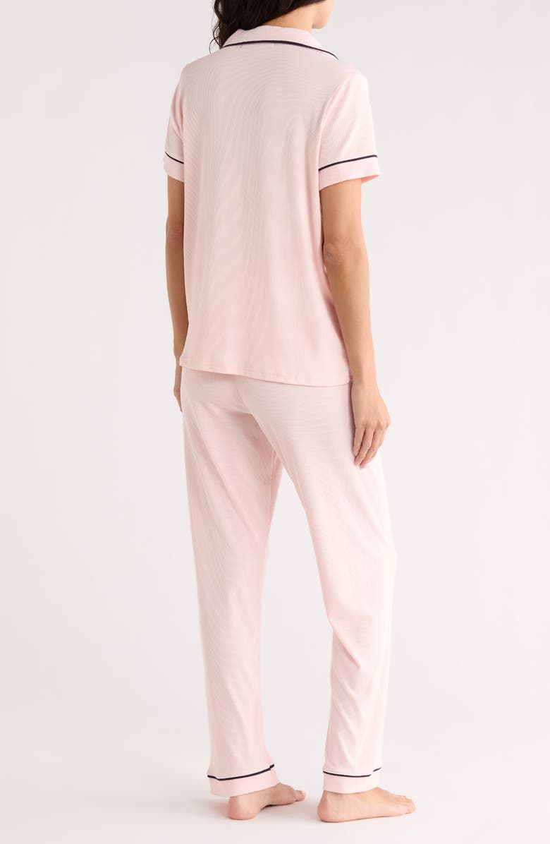 French Connection 3-Piece Jersey Pajamas, Alternate, color, 