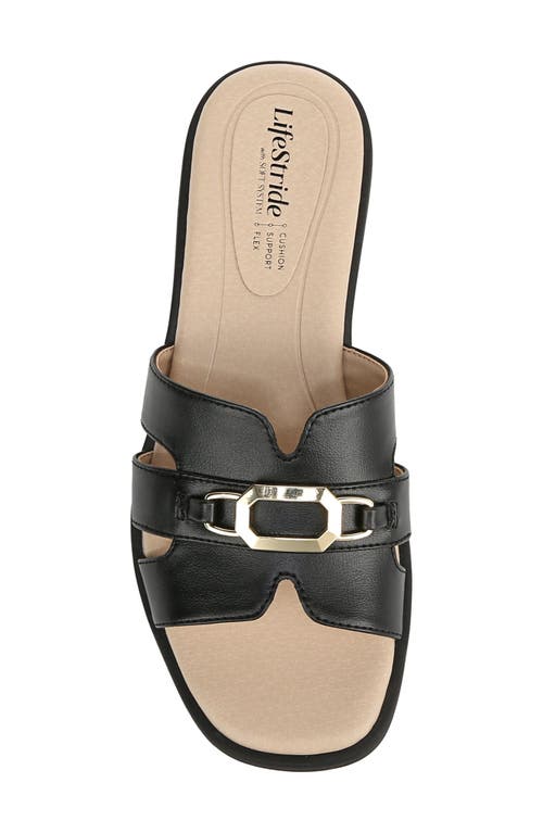 LIFESTRIDE LIFESTRIDE ROYALTY BIT SLIDE SANDAL