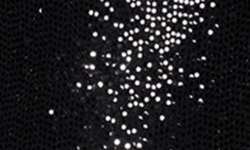 Bebe Sequin Gown In Black
