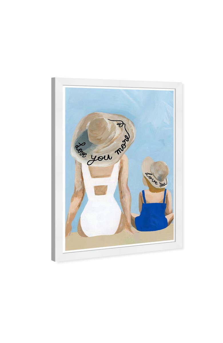 Wynwood Studio Love you more Blue Wall Art, Alternate, color, Blue