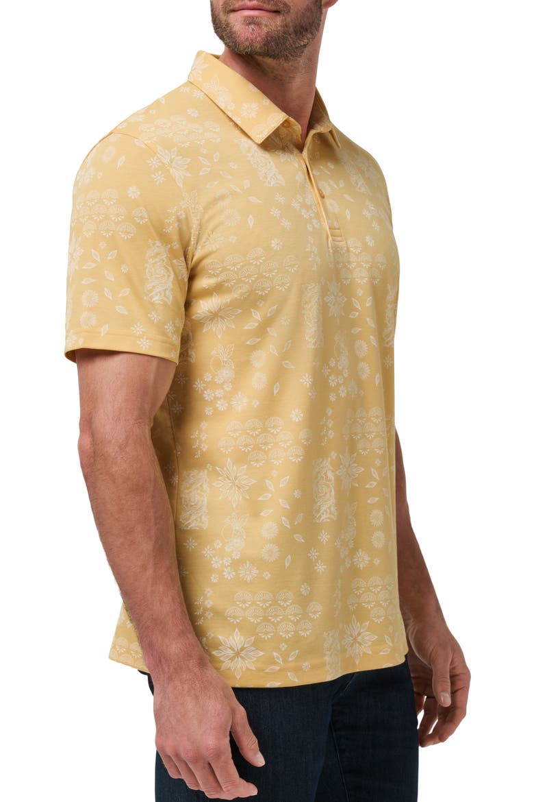 Inbound Plane Cotton Blend Polo, Alternate, color, RATTAN
