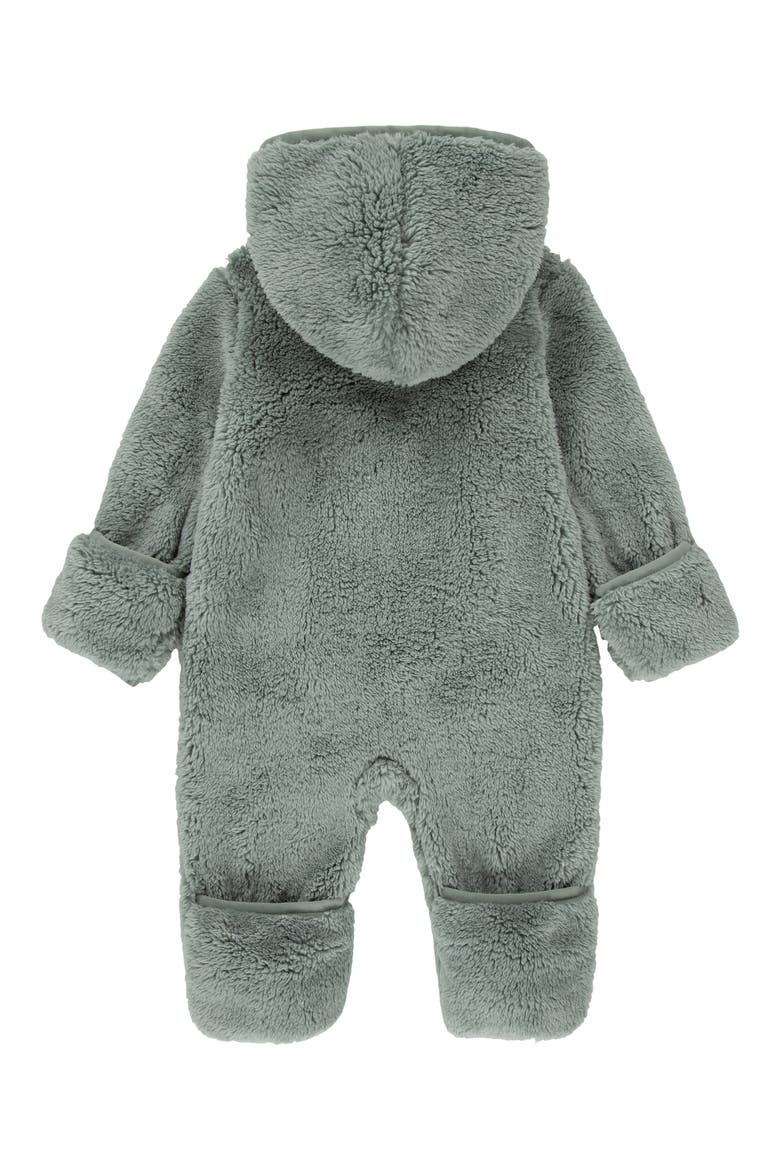 High Pile Fleece Convertible Coverall, Alternate, color, MICA GREEN