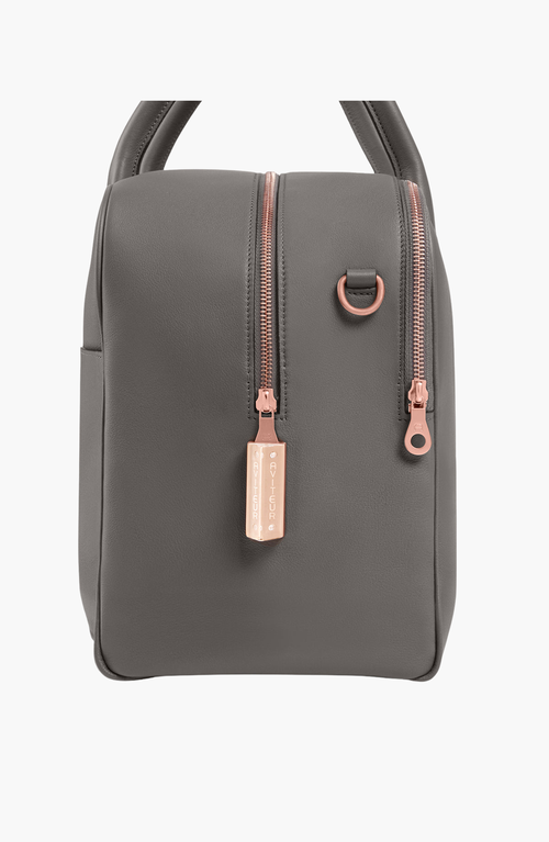 Aviteur Cristallo Weekend Bag In Gray