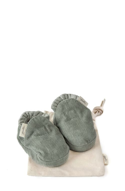 Pehr Organic Cotton Corduroy Bootie In Sage