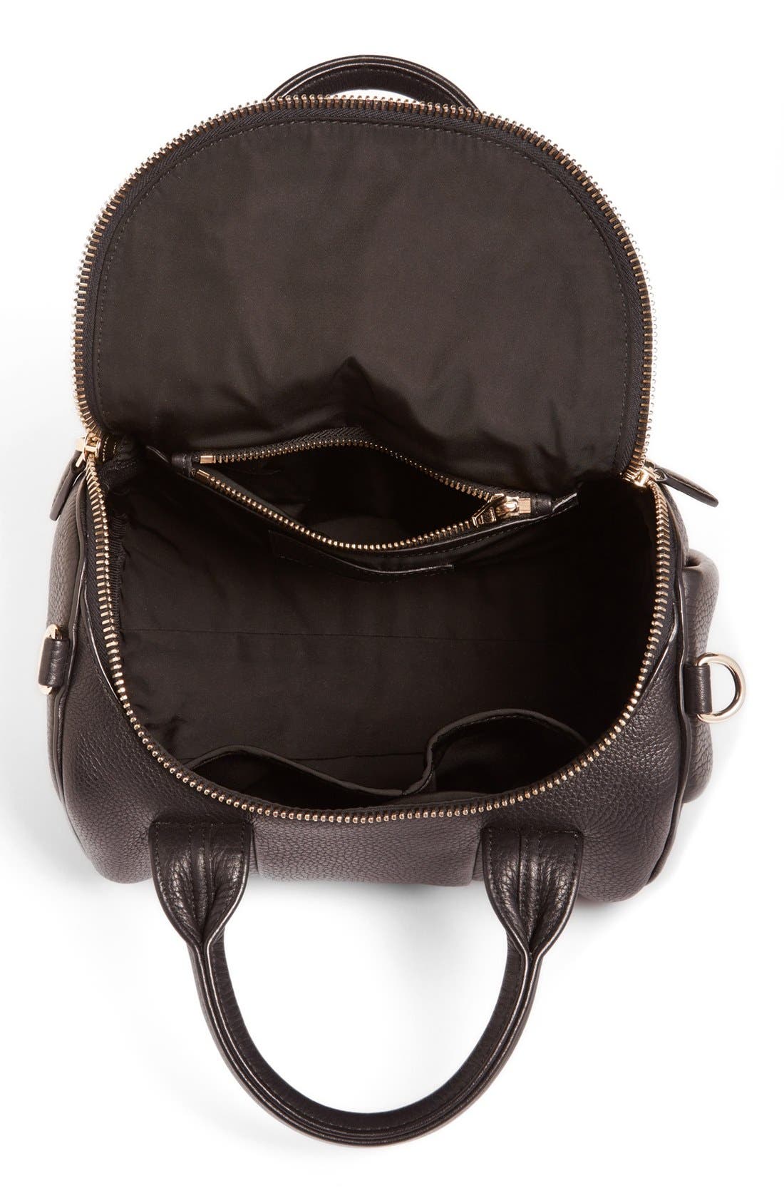 Alexander Wang 'Rockie - Pale Gold' Leather Crossbody Satchel, Alternate, color, 