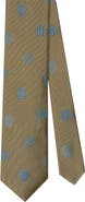 Robert Talbott Robert Oval Geo Jacquard Best of Class Necktie