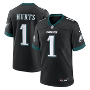Nike Men's Nike Jalen Hurts  Black Philadelphia Eagles Alternate Game Jersey
