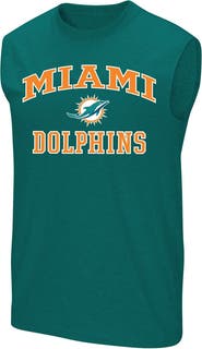 FANATICS Men's Fanatics Aqua Miami Dolphins Big & Tall Hart & Soul Muscle Tank Top