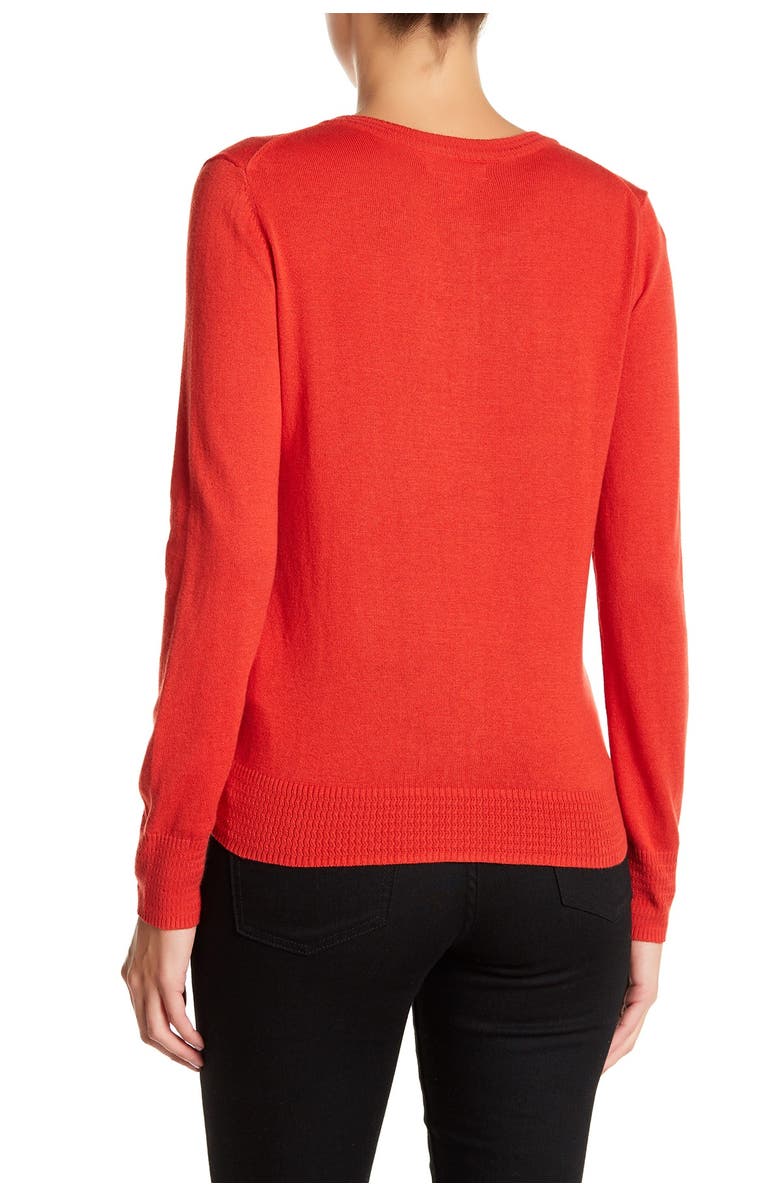 JOE FRESH Core Long Sleeve Cardigan, Alternate, color, 