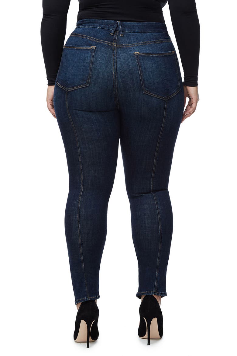 Good Legs Crop Skinny Jeans, Alternate, color, BLUE025