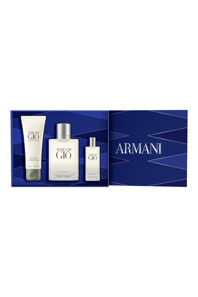 Acqua di Gió Eau de Tiolette & Shower Gel Father's Day 3-Piece Gift Set $174 Value, Alternate, color, NO COLOR