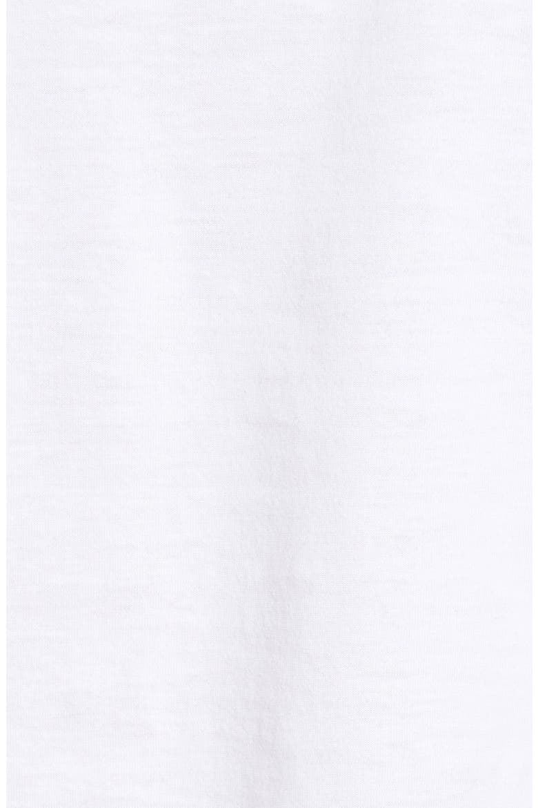 4-Pack Trim Fit Supima® Cotton V-Neck T-Shirts, Alternate, color, WHITE