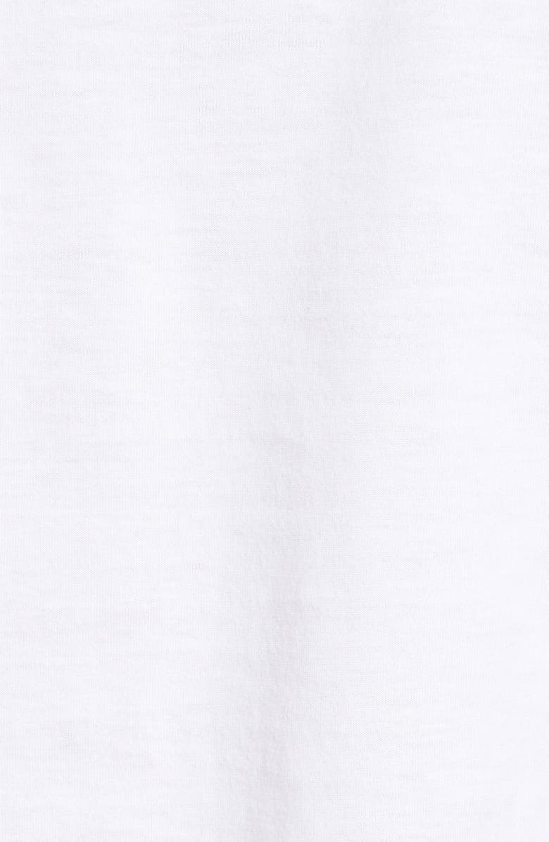 Nordstrom 4-Pack Trim Fit Supima<sup>®</sup> Cotton V-Neck T-Shirts, Alternate, color, White