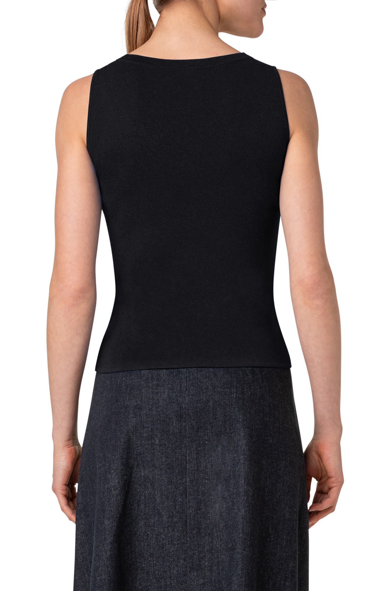 Akris Scoop Neck Tank (Women) | Nordstromrack