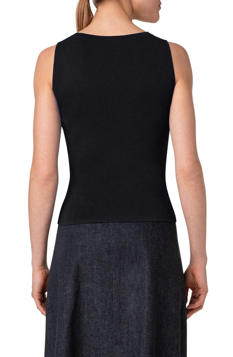 Akris Scoop Neck Tank, Alternate, color, 