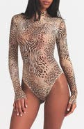 SKIMS Mock Neck Long Sleeve Bodysuit