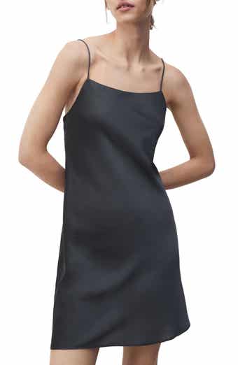 MANGO Satin Nightgown